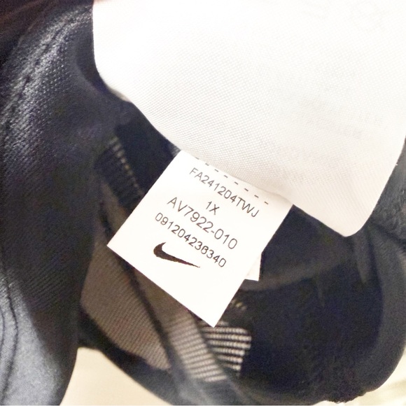 NEW Nike Miler Short-sleeve Running Top Black 1X NWOT Plus - Picture 4 of 5